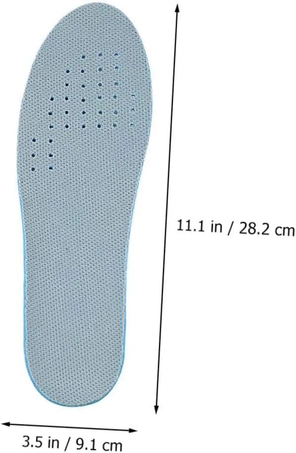 1 Pair Heightening Shoe Pads Shock Absorbing Insoles for Sports Casual Use Comfortable Inner Heightening Insoles with Thickened Heel Design for Enhanced Support and Increased