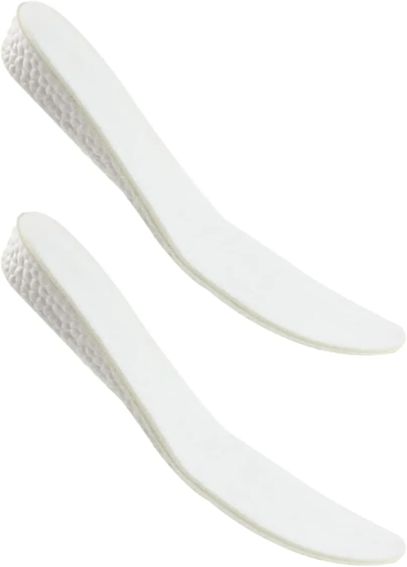 1Pair Heightening Shoe Cushions for Sports Sweat Absorption Insoles Shockproof and Comfortable for Daily Walking and Athletic Use