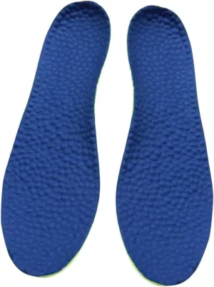 1Pair Shock Absorbing Insoles for Sports Massage Particles Design Comfortable Foaming Shoe Inserts Washable and Non Slip Fit for Daily Walking and Running