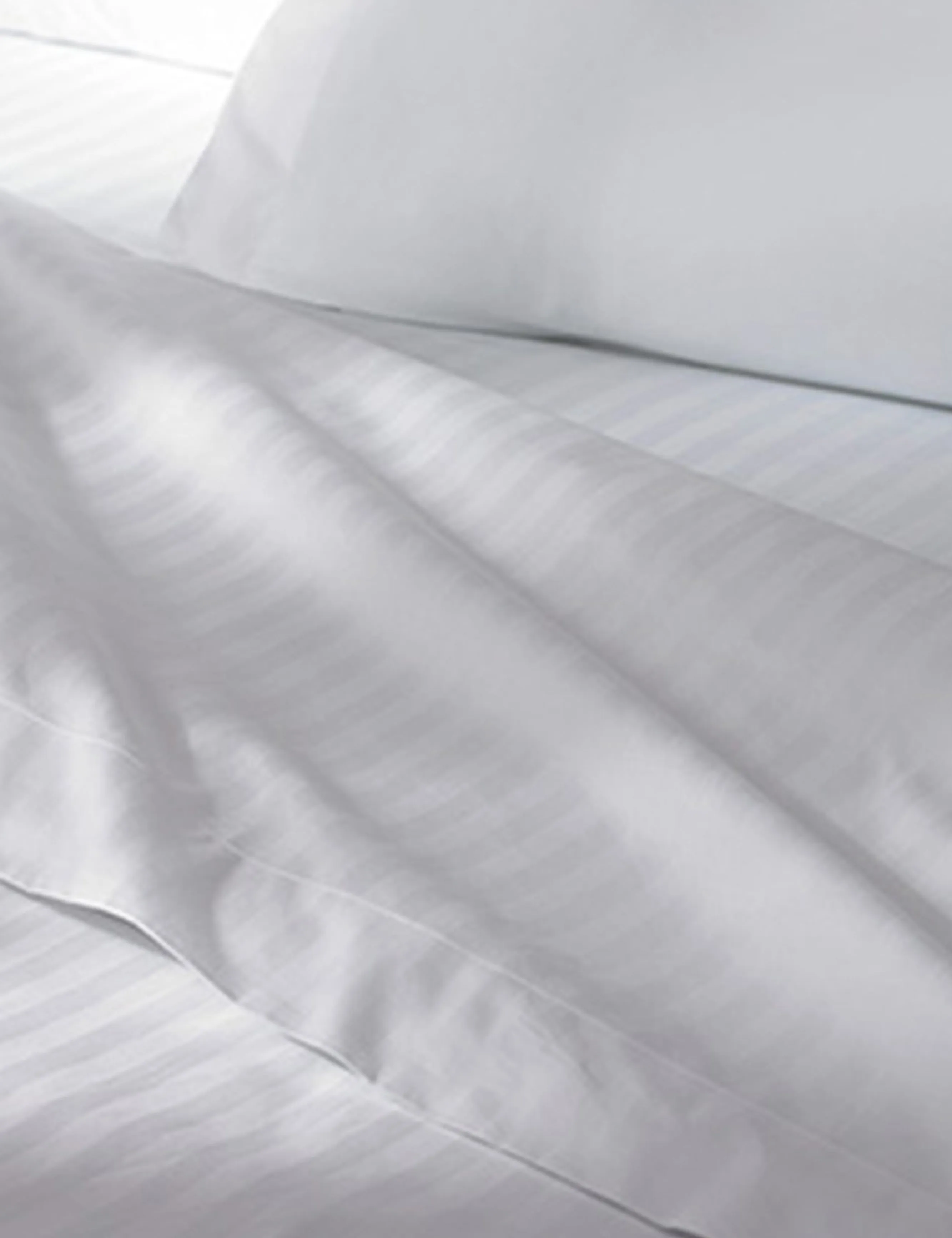 250 TC 1cm Stripped Sateen Bedsheet (Flat)