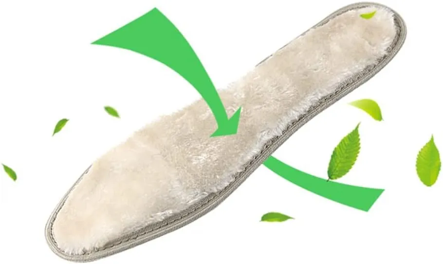 2Pc Heated Insoles for Winter Warm Charcoal Heating Shoe Pads Comfortable Deodorant Insert for Men Women Sole(38)