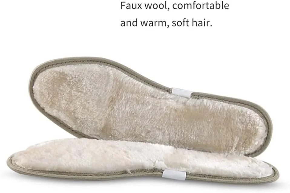 2Pc Heated Insoles for Winter Warm Charcoal Heating Shoe Pads Comfortable Deodorant Insert for Men Women Sole(38)