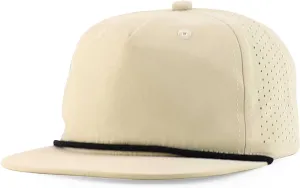 5 Panel Water Resistant and UPF 50  Golfer's Choice Snapback Cap