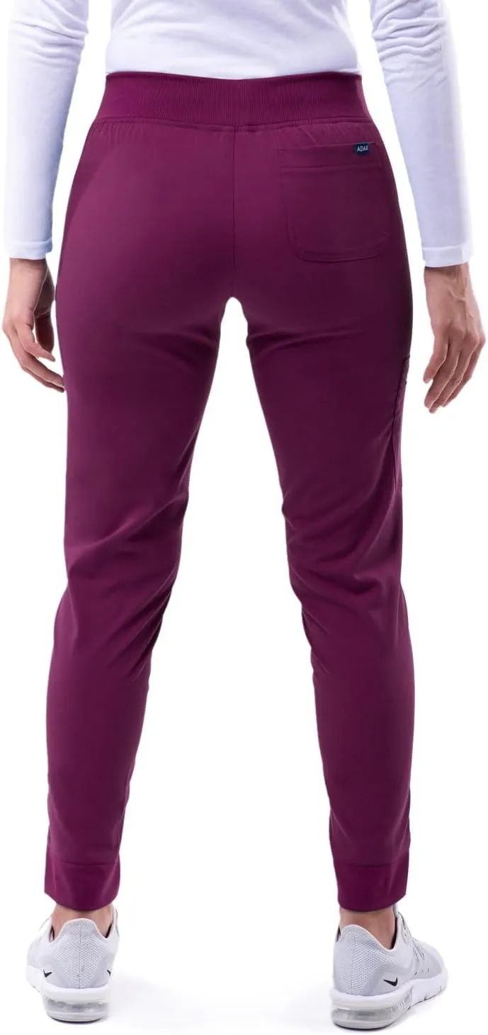 Adar Pro Scrubs for Women - Ultimate Yoga Jogger Scrub Pants