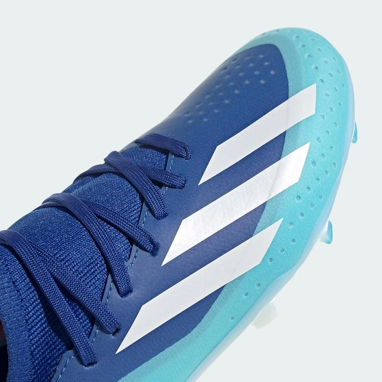 adidas Kids Boys X Crazyfast.3 Ll Firm Ground Soccer Cleats - Blue