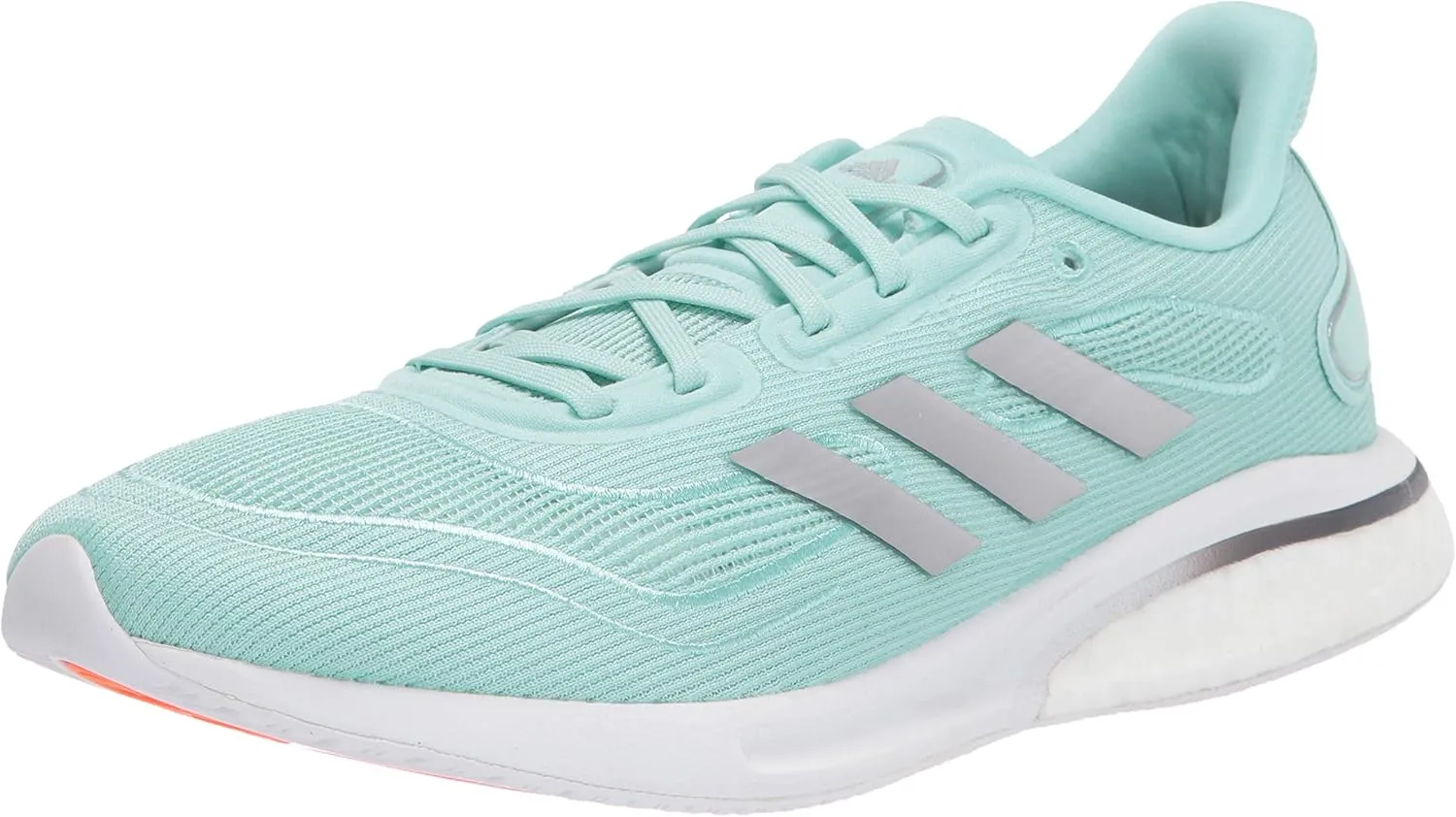 adidas womens Supernova Running Shoe, Frost Mint/Silver, 5.5 US