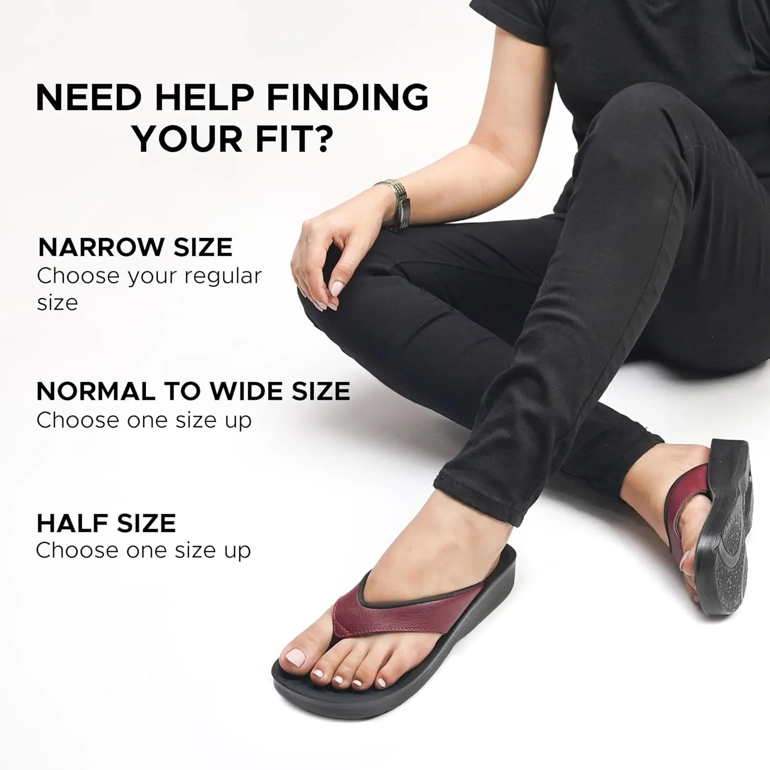 AEROTHOTIC Slip On Recovery Footwear Plantar Fasciitis Flip Flops for Women Yoga Mat Outdoor Walking Beach Ladies Arch Support Summer Thong Dressy Casual Sandals Comfortable Vacation Essentials
