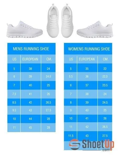 'African Grey Parrot Walking' Print Running Shoes For Women