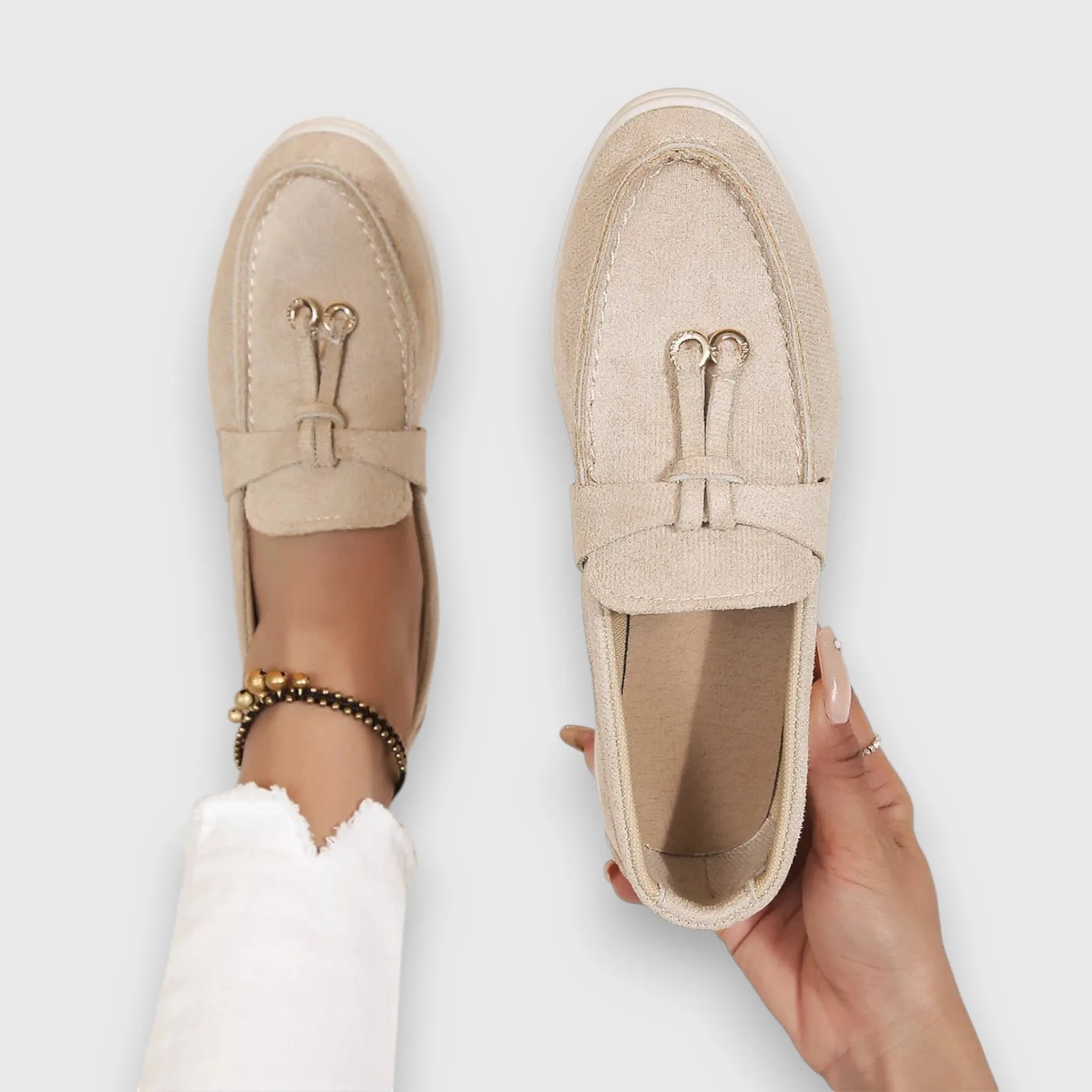 Ailith – Slip-On Canvas Loafers
