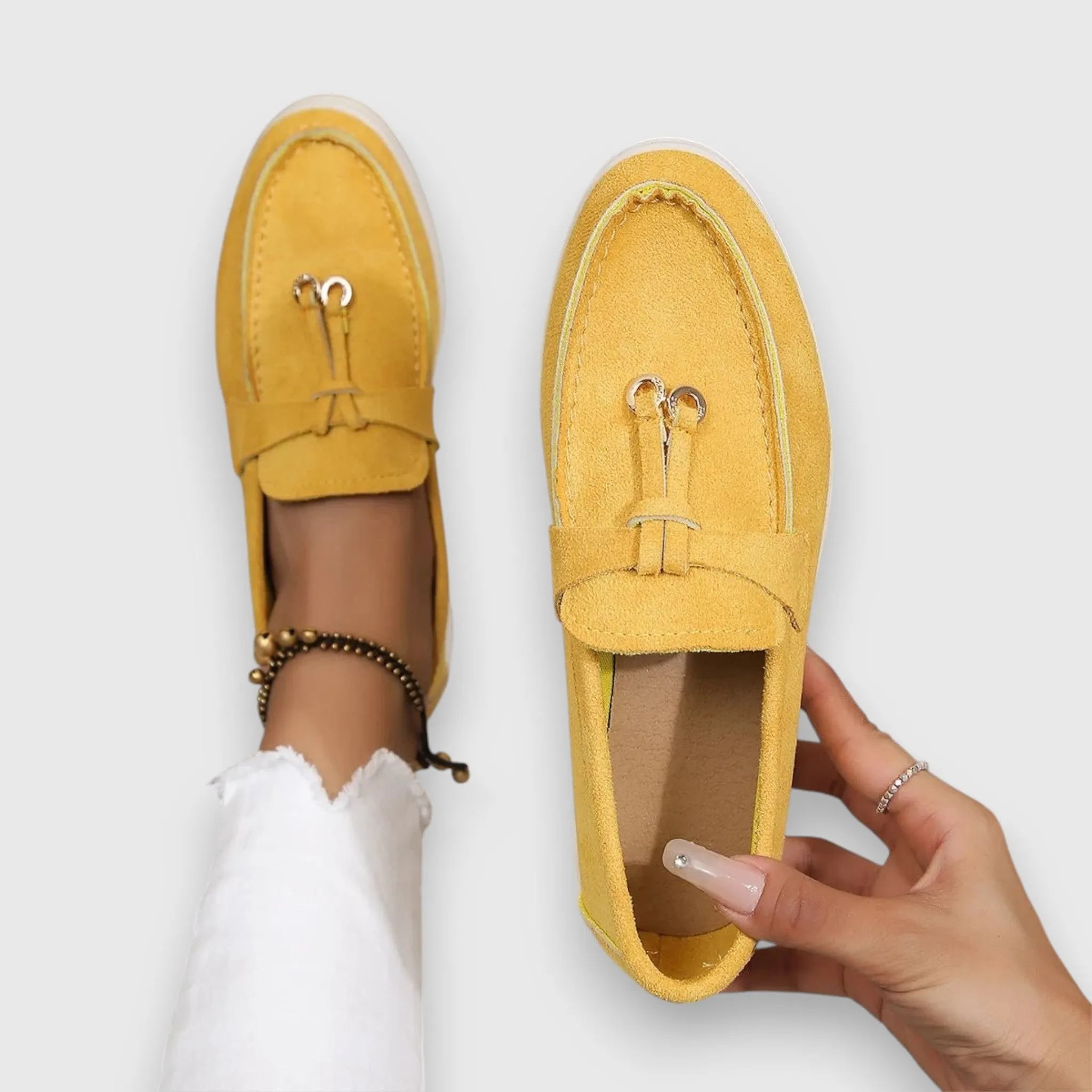 Ailith – Slip-On Canvas Loafers
