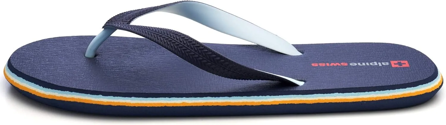 Alpine Swiss Men’s Flip Flops Lightweight EVA Sandals