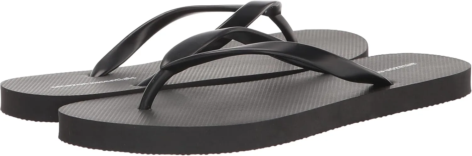 Amazon Essentials Women's Flip Flops, Pack of 3