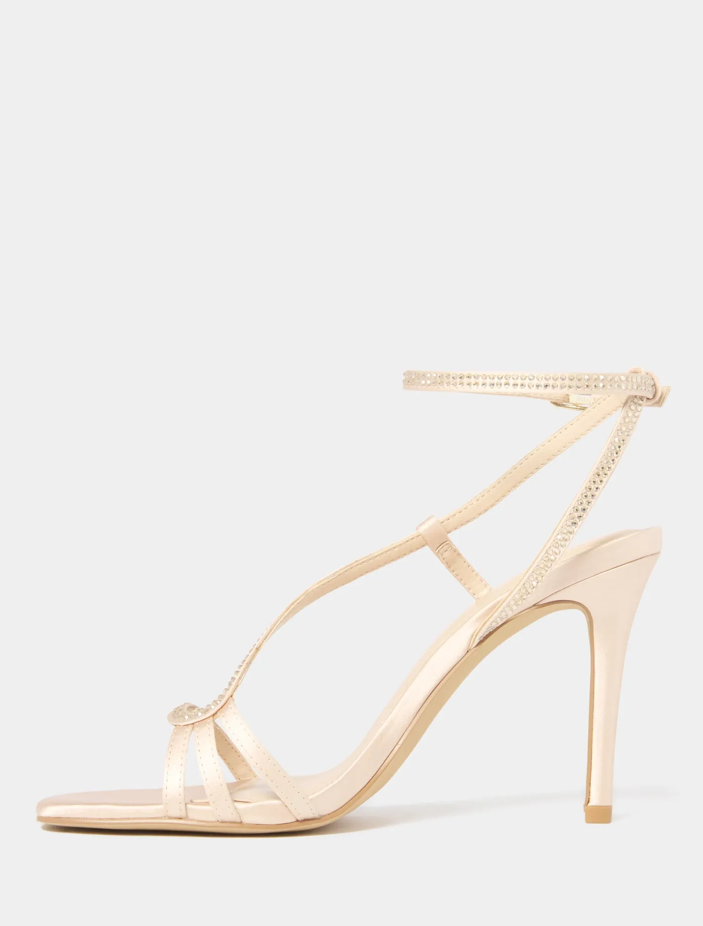 Andi Asymmetrical Occasion Heel Sandal