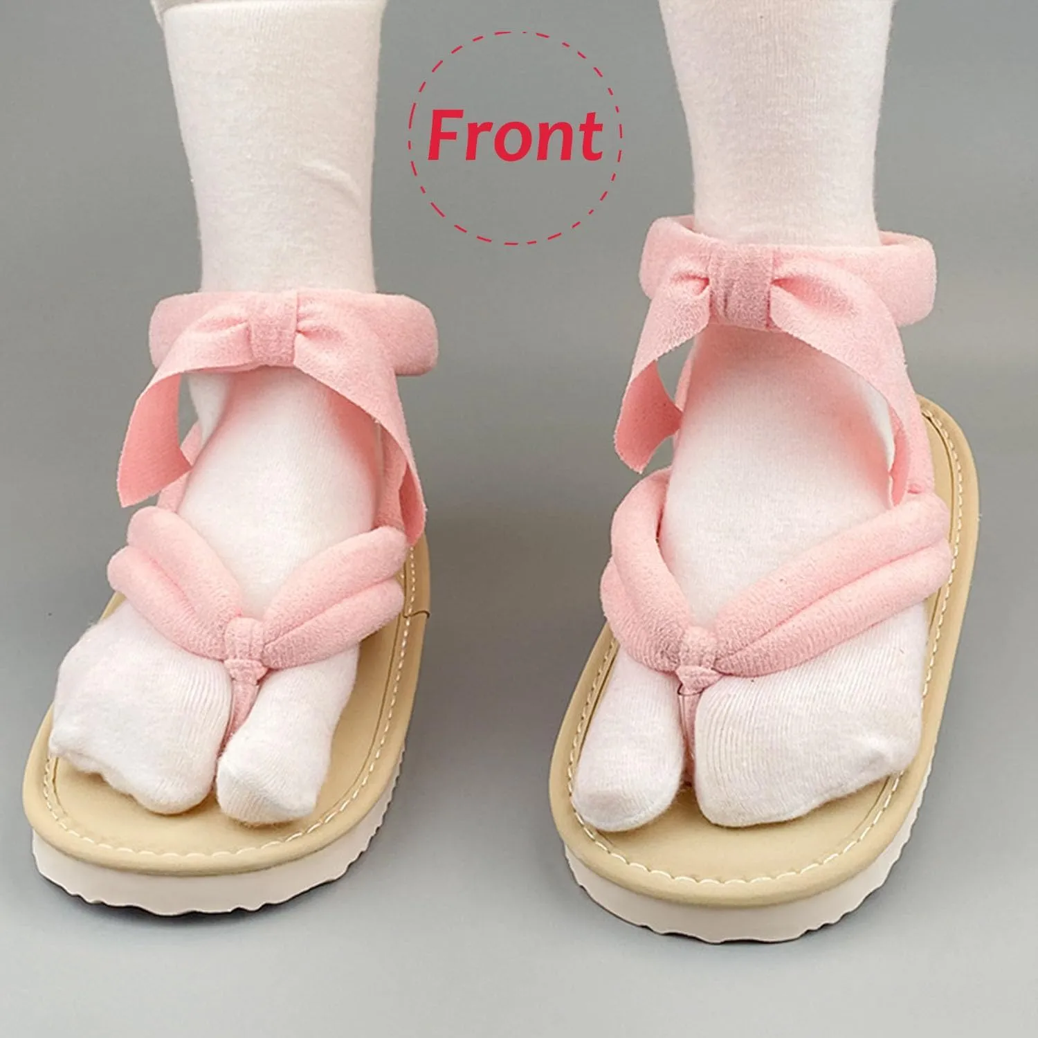Anime Cosplay Clog Shoes Kamado Mitsuri Cosplay Geta Sandal Unisex Flip Flops with Socks