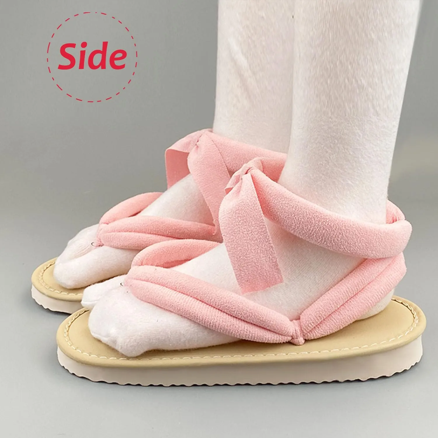 Anime Cosplay Clog Shoes Kamado Mitsuri Cosplay Geta Sandal Unisex Flip Flops with Socks