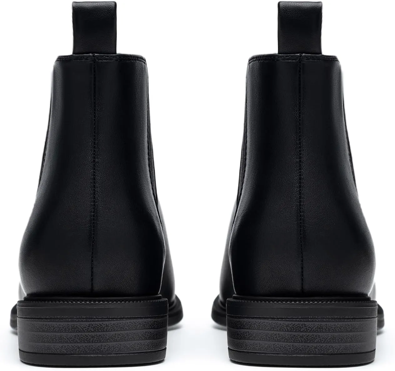 ANJOUFEMME Womens Fall Flat Chelsea Boots, Classic Comfortable Short Ankle Boots, Fashion Dress Booties