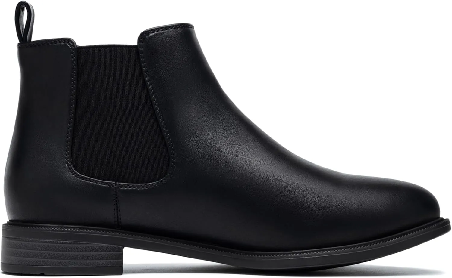 ANJOUFEMME Womens Fall Flat Chelsea Boots, Classic Comfortable Short Ankle Boots, Fashion Dress Booties