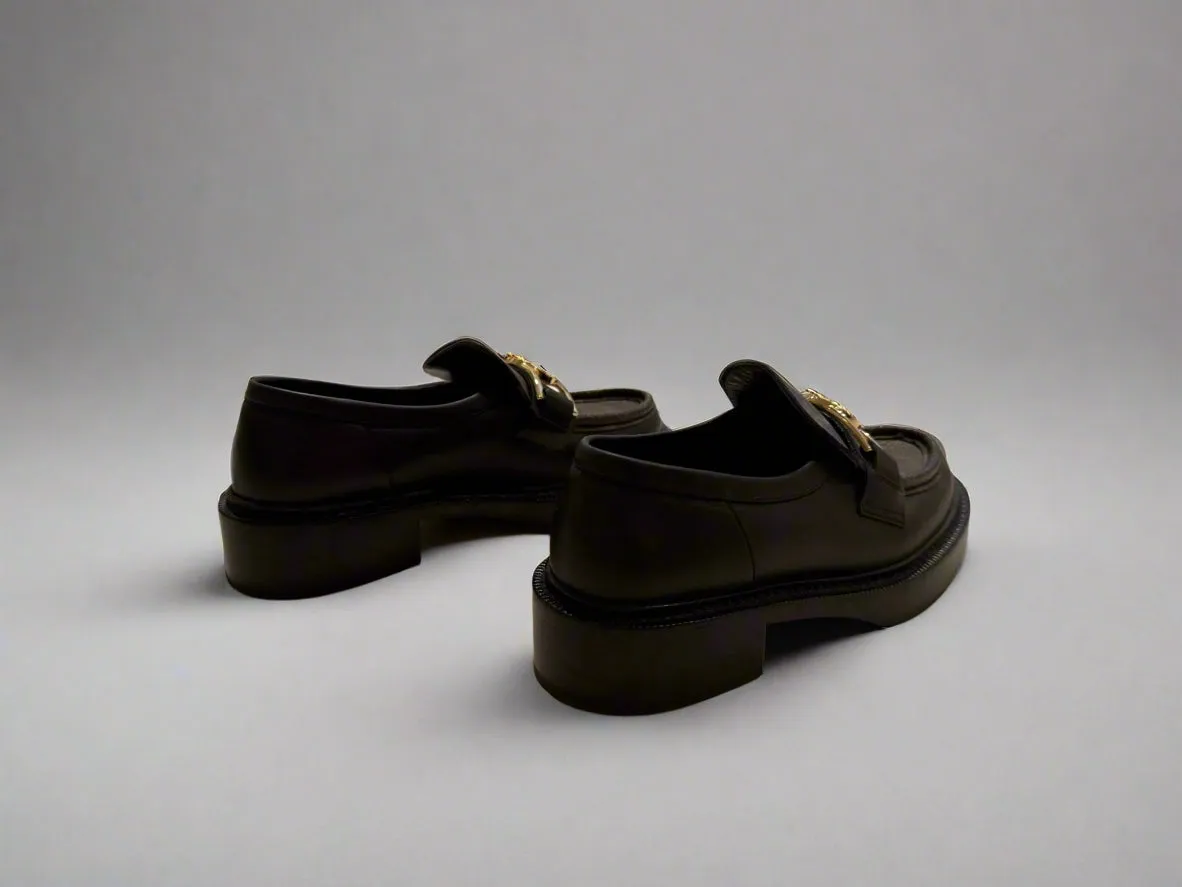 Authentic Louis Vuitton Monogram Loafers – Size 38, Like-New Condition, Worn Once