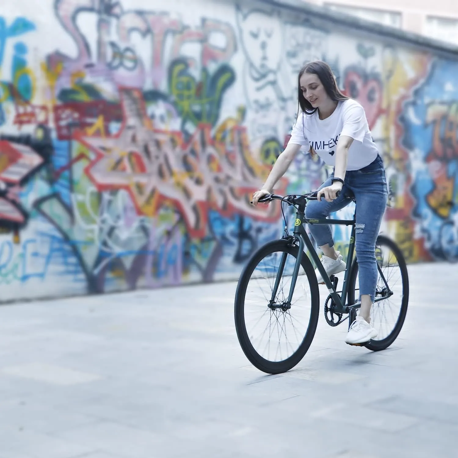 AVASTA Single-Speed Fixed Gear Urban Commuter Fixie Bike Flip Flop Hub Bicycle, Multiple Colors
