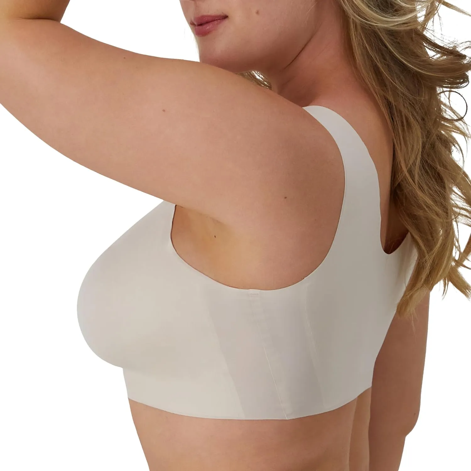 Bali Women's Comfort Revolution Easylite Wireless T-Shirt Bra, Pullover Wirefree T-Shirt Bra