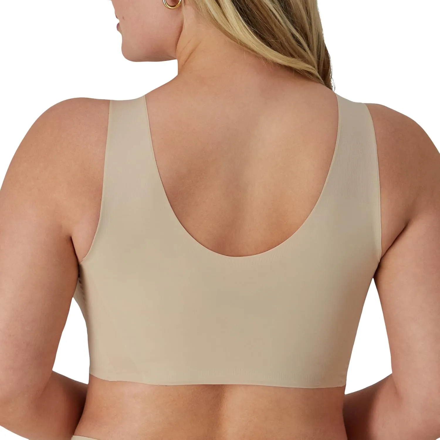 Bali Women's Comfort Revolution Easylite Wireless T-Shirt Bra, Pullover Wirefree T-Shirt Bra