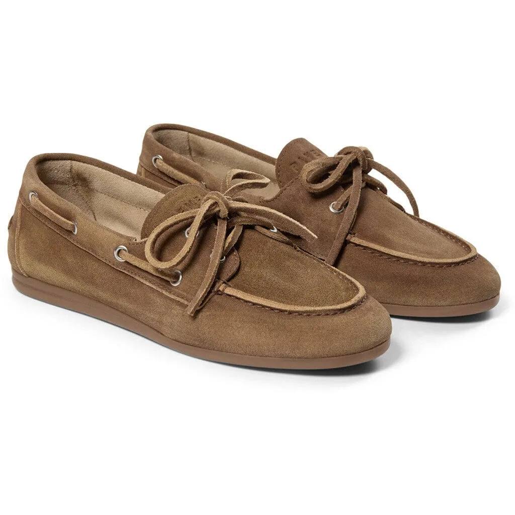 Ballerina Loafers - Taupe Suede - Marin - Pavement
