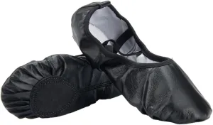 Ballet Dance Shoes Classic Black Sole Yoga Gymnastics Flats Comfortable Lightweight Slippers for Freedom of Movement