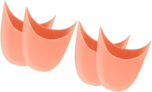 Ballet Toe Protective Cover 2 Pairs Comfortable Toe Guards for Women Humanized Design