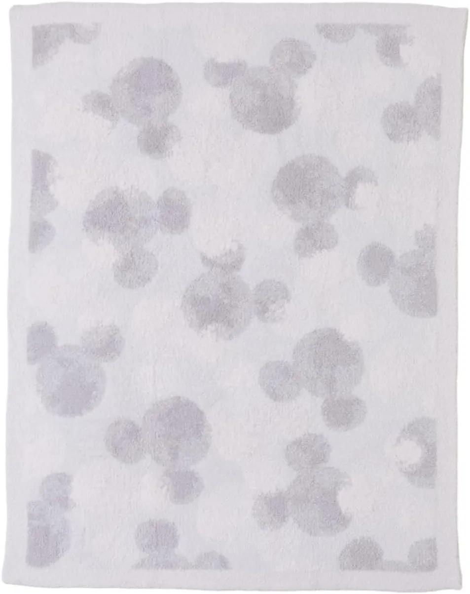 Barefoot Dreams CozyChic® Disney Mickey Stamped Stroller Blanket (Infant) Almond Multi One Size