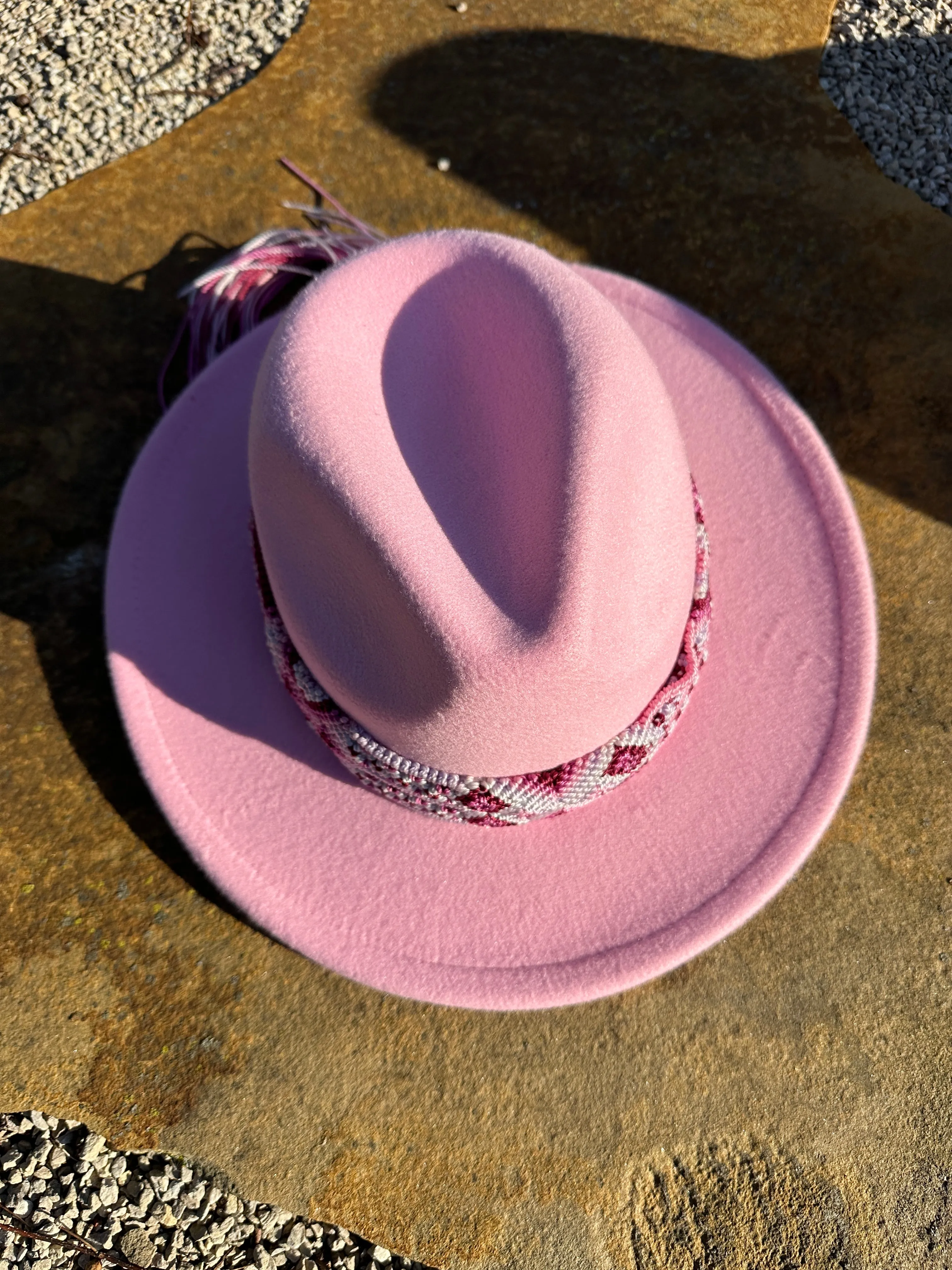 Be Happy Felt Hat