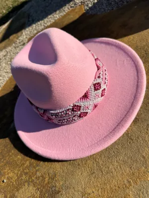Be Happy Felt Hat