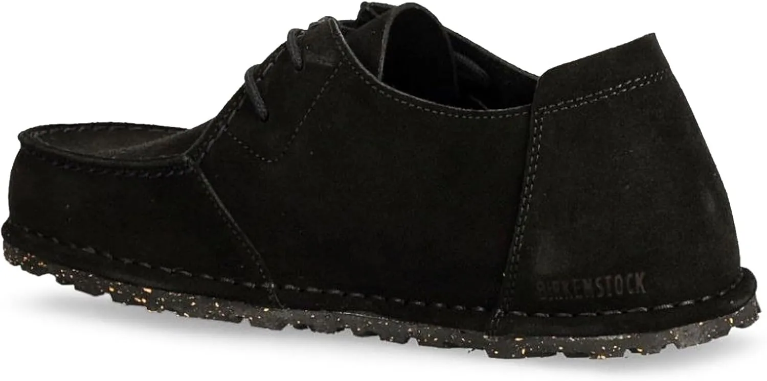 Birkenstock Men's Utti Lace Up Deep Blue Loafers