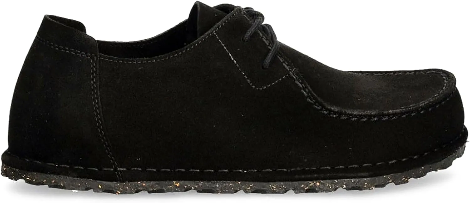 Birkenstock Men's Utti Lace Up Deep Blue Loafers