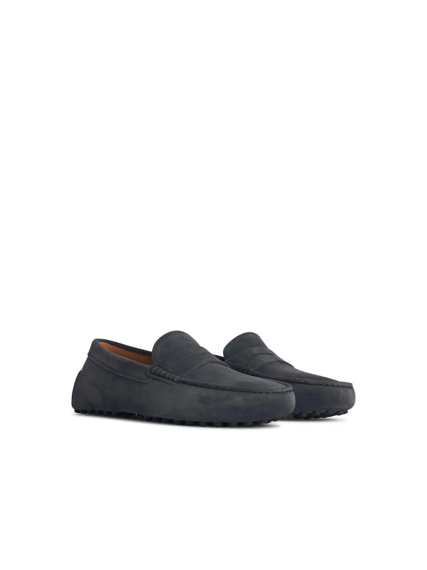 Black Suede Loafers