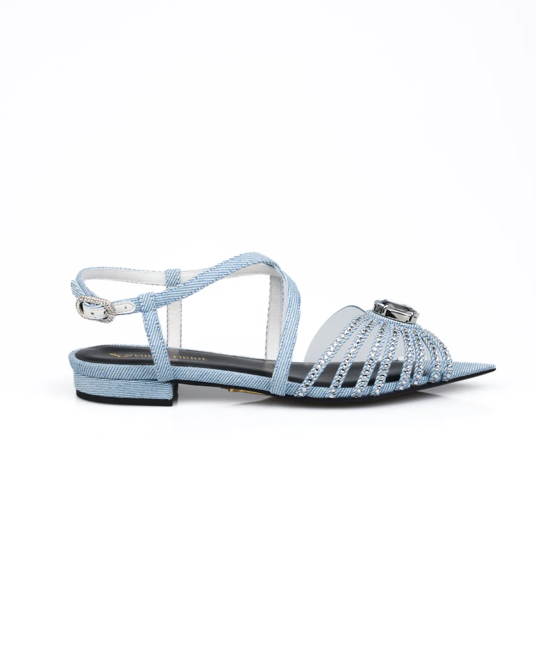 Bloom Flats (Denim)