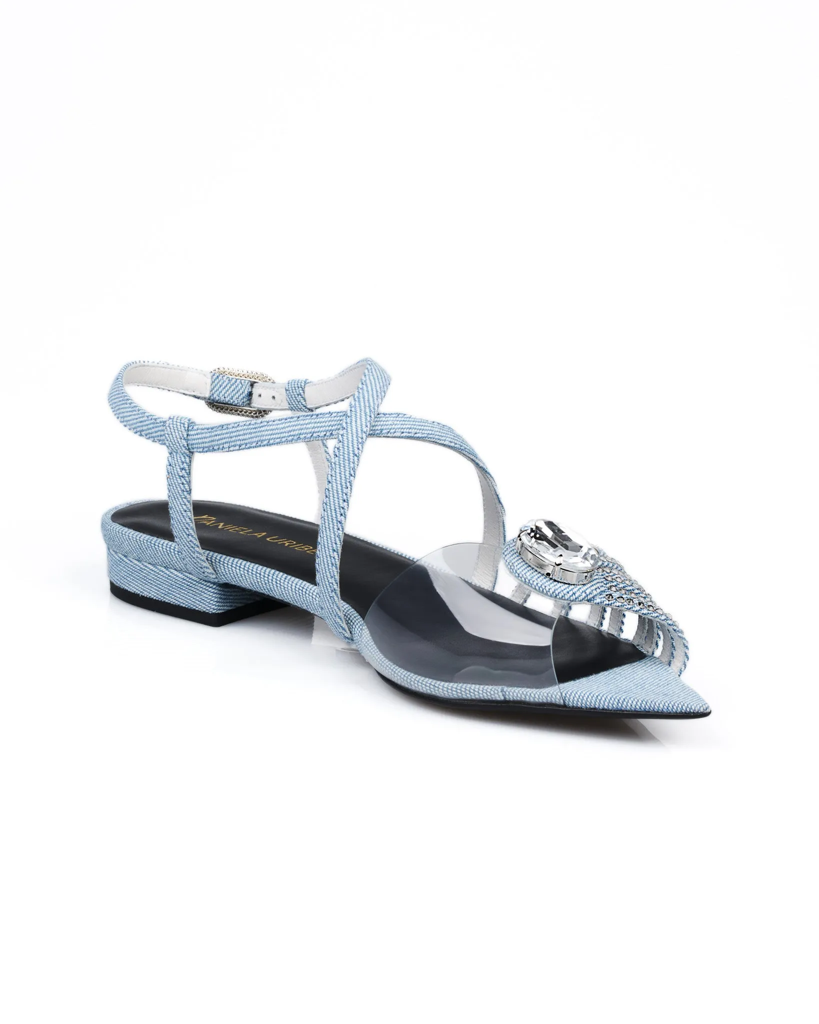 Bloom Flats (Denim)