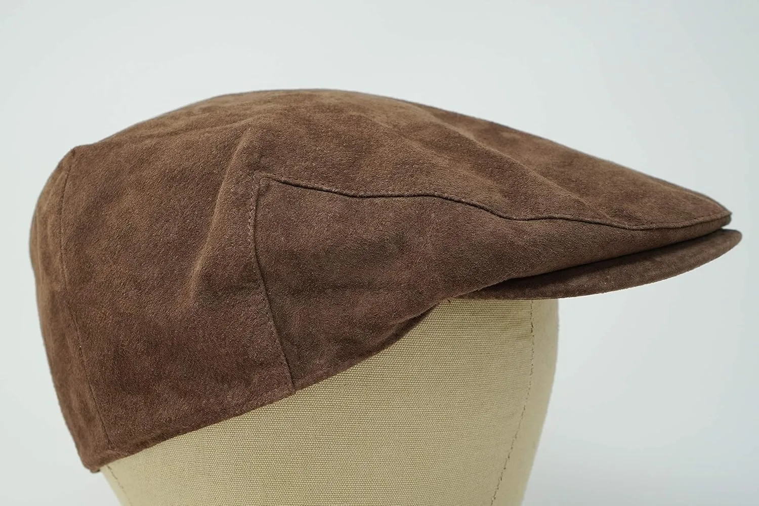 Borges & Scott The Tanner - Leather Flat Cap - Soft Pigskin and Cotton Lined Cap