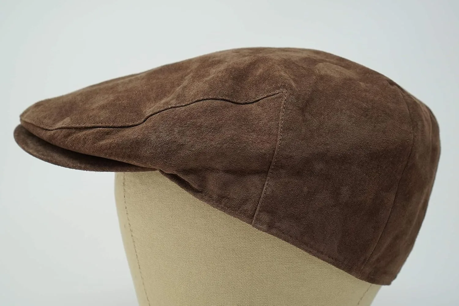 Borges & Scott The Tanner - Leather Flat Cap - Soft Pigskin and Cotton Lined Cap