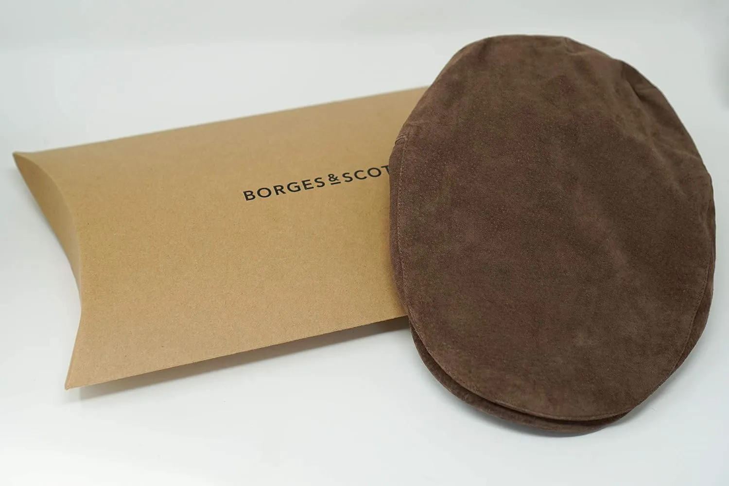 Borges & Scott The Tanner - Leather Flat Cap - Soft Pigskin and Cotton Lined Cap