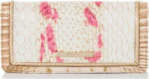 Brahmin Women's Valentia Ady Wallet, Apricot Rose