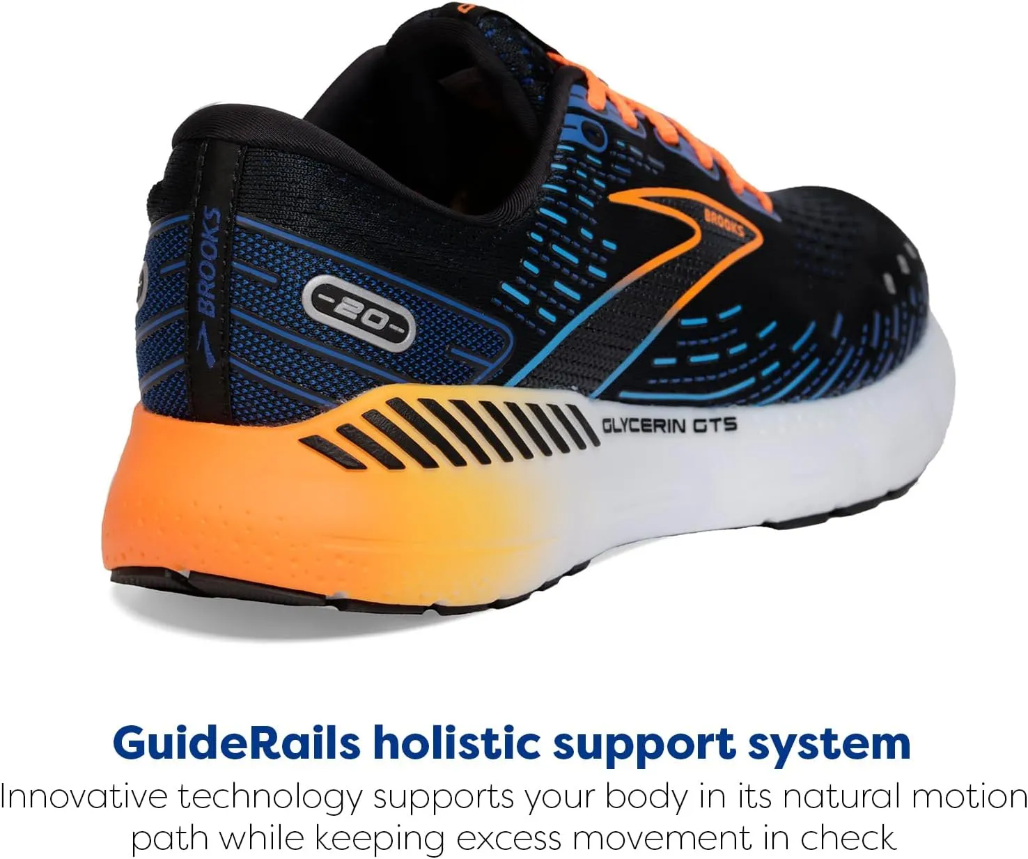 Brooks Men's Glycerin GTS 20 Supportive Running Shoe