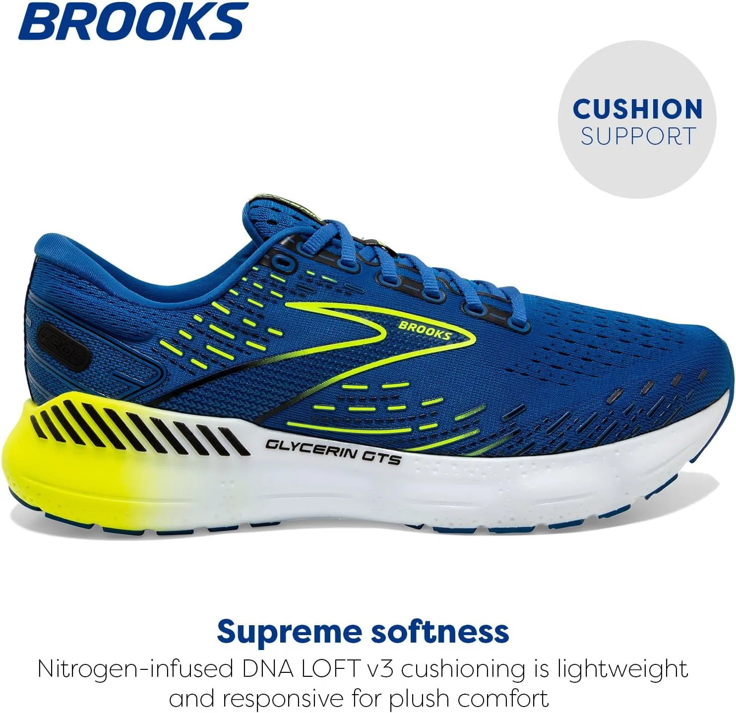 Brooks Men's Glycerin GTS 20 Supportive Running Shoe