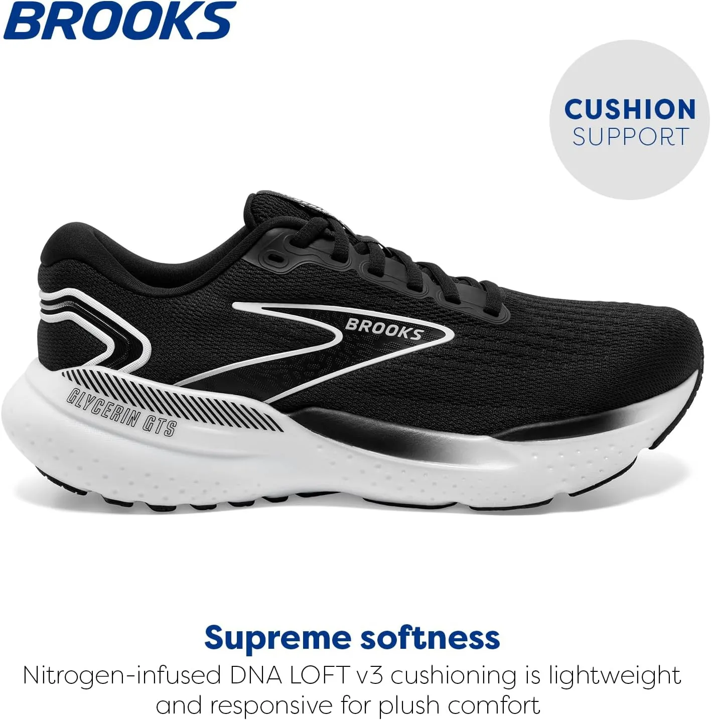 Brooks Women’s Glycerin GTS 21 Supportive Running Shoe