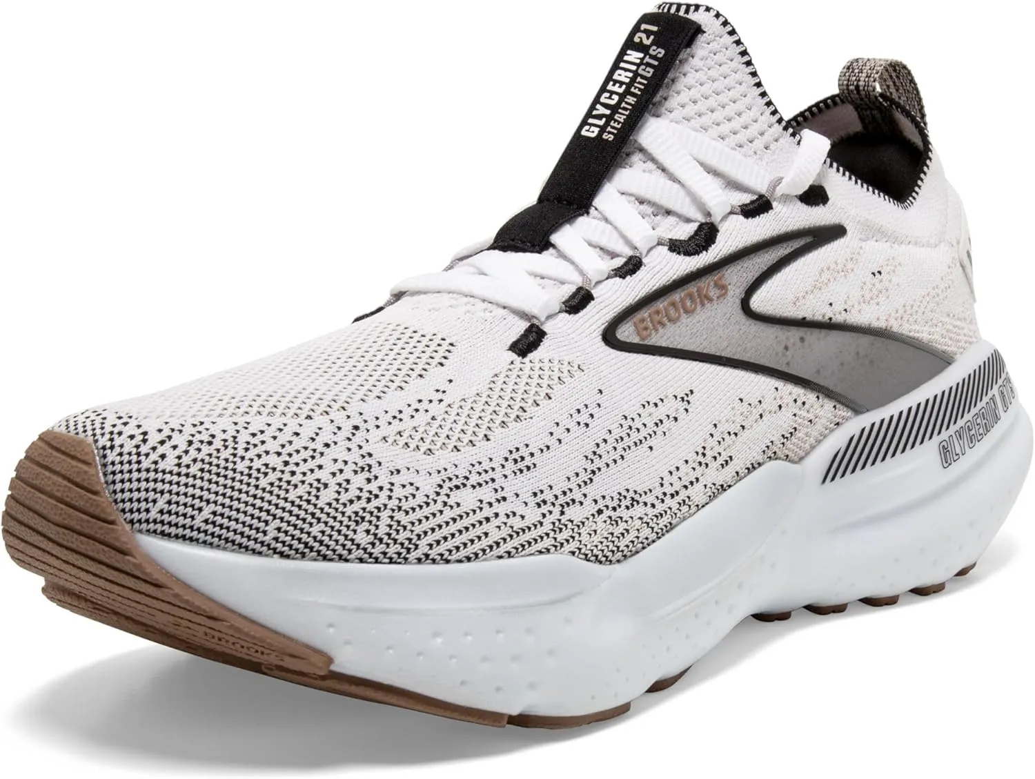 Brooks Women’s Glycerin Stealthfit GTS 21 Supportive Running Shoe