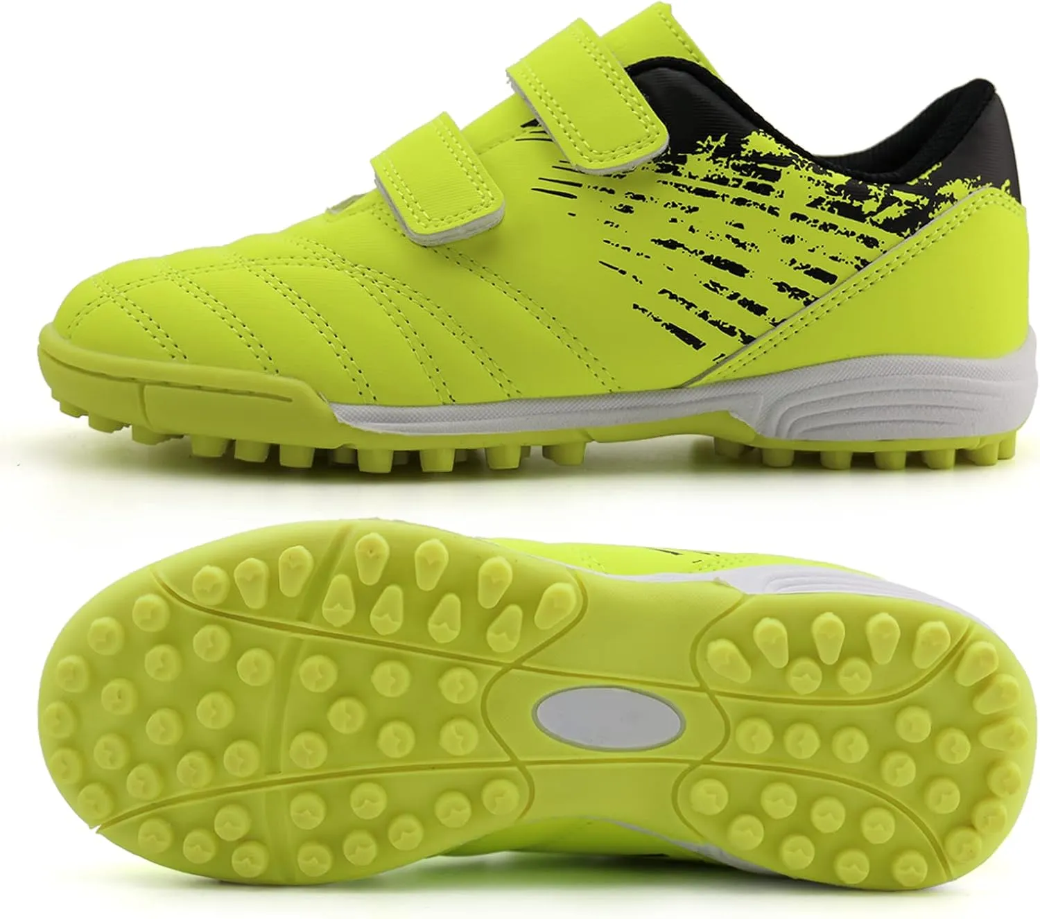 brooman Kids Comfortable Turf Soccer Shoes Athletic Football Shoes