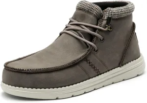 Bruno Marc Men's Casual Slip-on Shoes Warm Loafers for Men Winter Boots