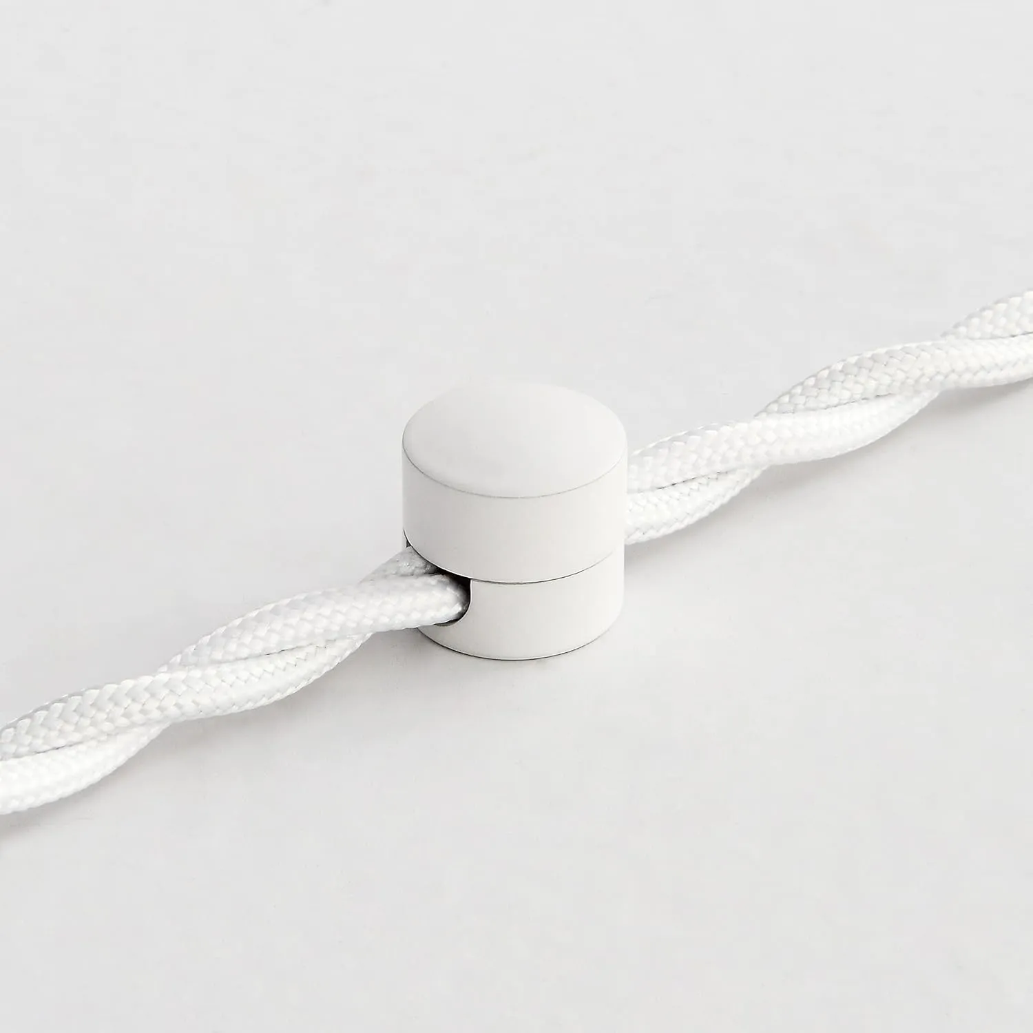 Cable Clips - Premium Brass Cord Management for Home, Office & Car - Multipurpose Wire Holder Organizer - Sleek & Durable Design - Ideal Gift for Men, Women & Students - 4-Pack (Matte White)