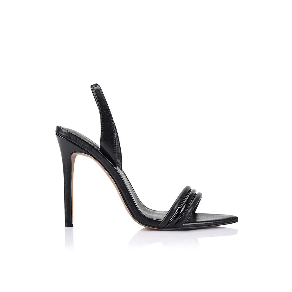 Camille - Black Leather