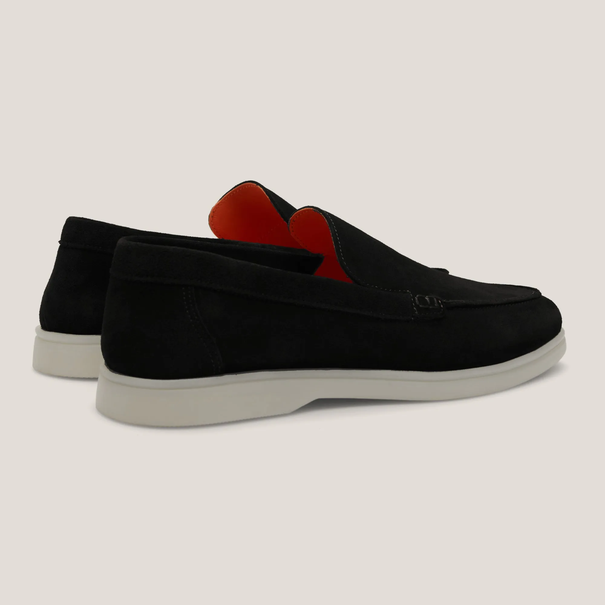 Capri - Black Suede - Loafers