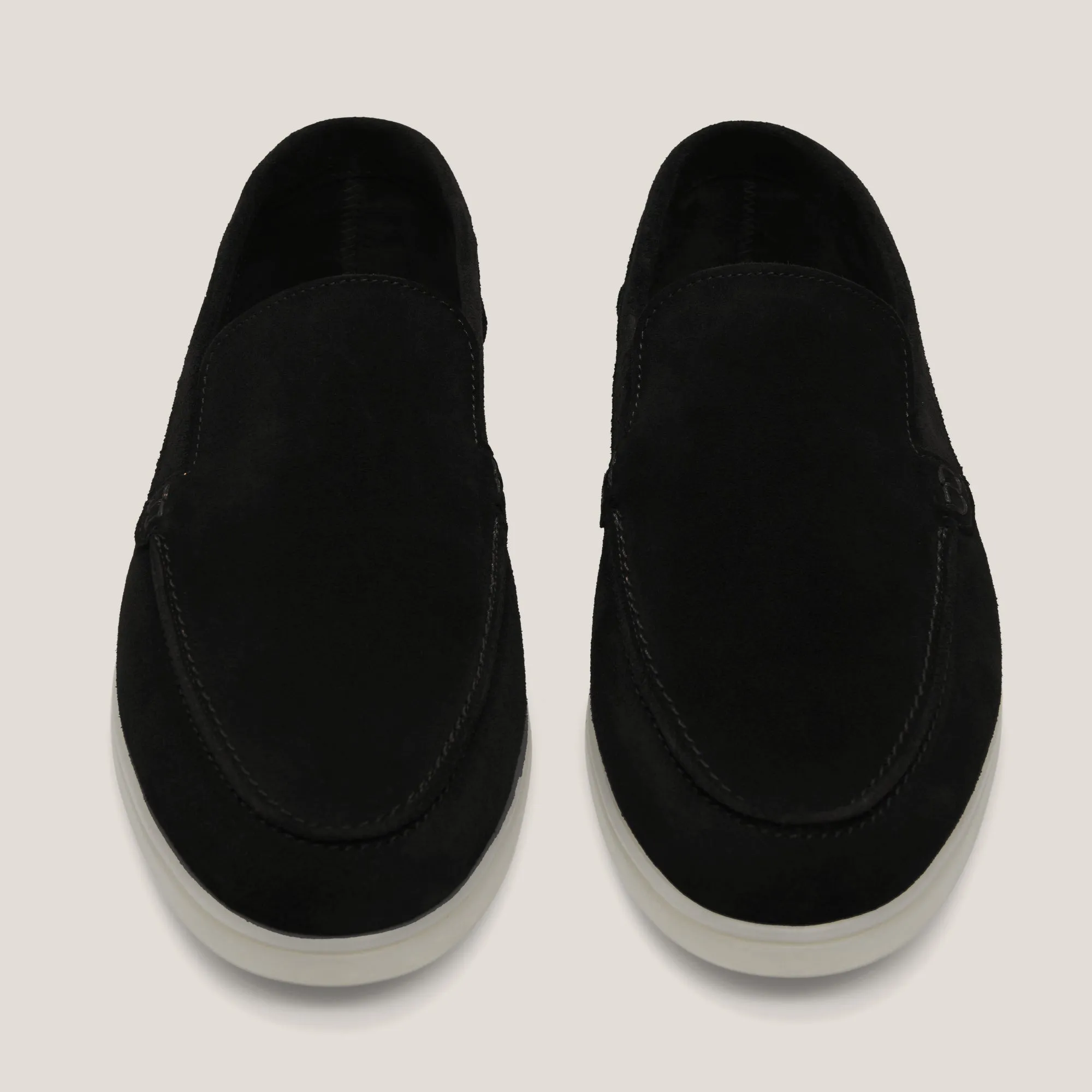 Capri - Black Suede - Loafers